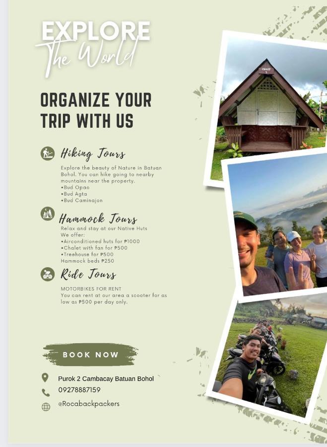 Roca'S Homestay Backpackers Chalet Batuan المظهر الخارجي الصورة